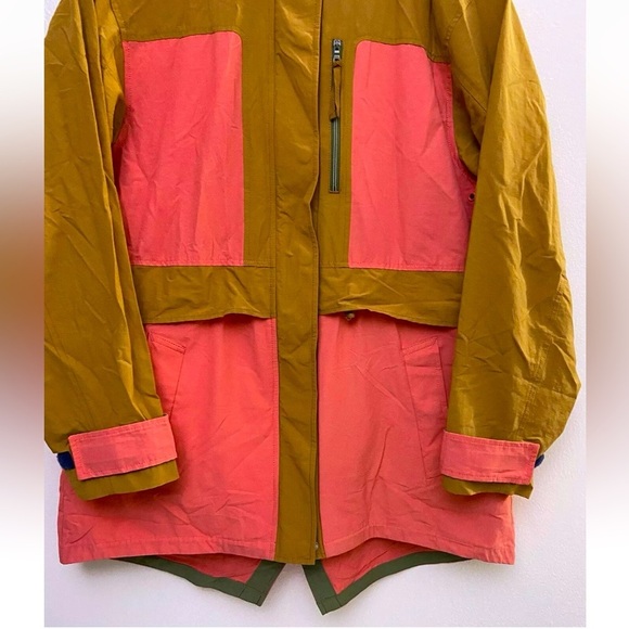 J.CREW Colorblock lightweight rain jacket size Small color block pink XL - Picture 7 of 15